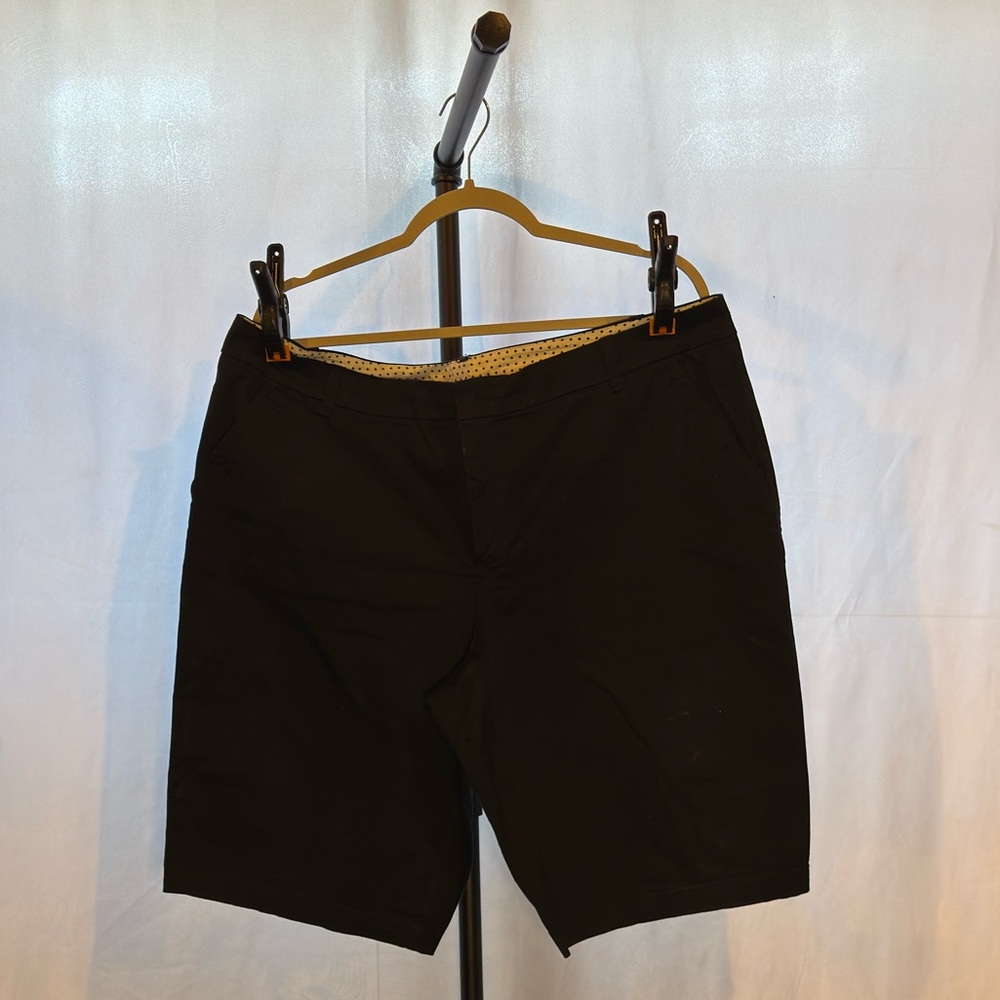 JCPenney Classic Black Casual Shorts Size 18W Like New
